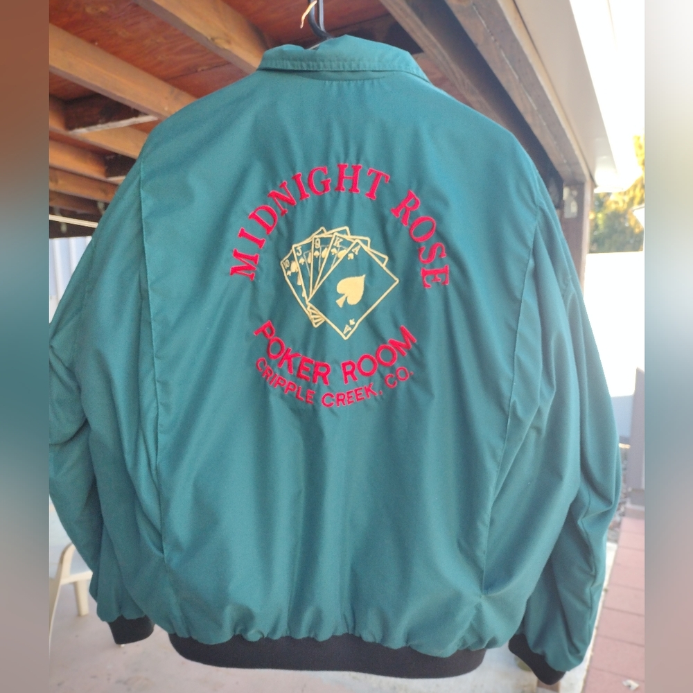 Midnight Rose Poker Room XXL jacket